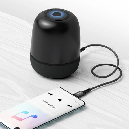 Audio kábel USB-C - 3.5mm Acefast C1-08, 1.2m, Fekete