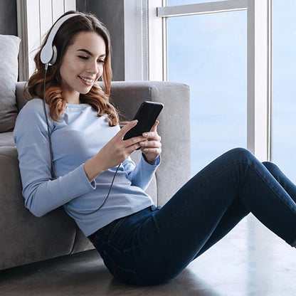 USB-C - 3.5mm Techsuit AC9 SoundShell audio kábel, 1.5m, szürke