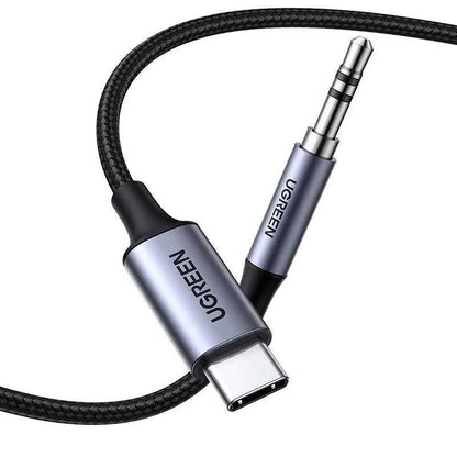 USB-C Audio Cable - 3.5mm UGREEN CM450 (20192), 1m, Gray