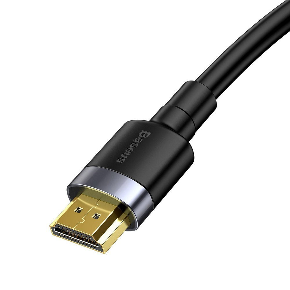 Baseus Cafule videókábel, HDMI - HDMI, 4K, 3m, Fekete CADKLF-G01
