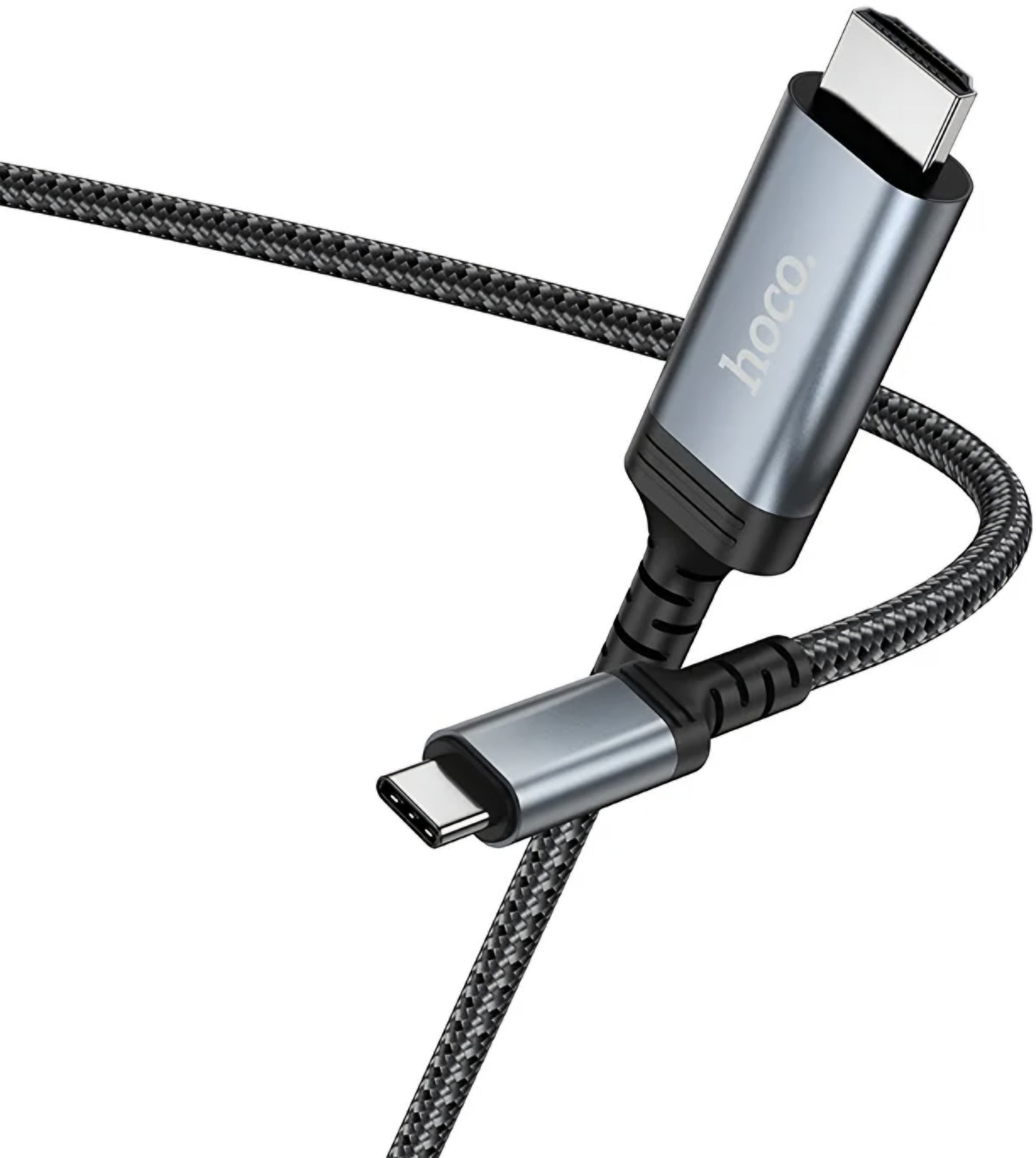 USB-C to HDMI Audio and Video Cable HOCO UA43, 1.8m, Gray
