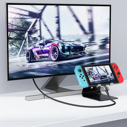 USB-C - HDMI Acefast C1-10 audio és videó kábel, 1.8m, fekete