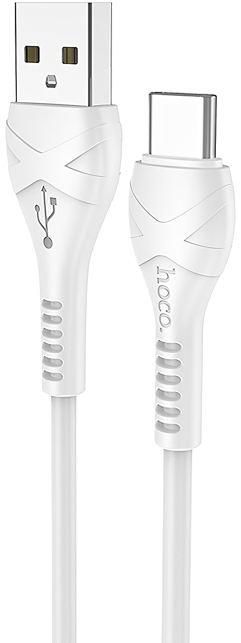 USB-A - USB-C HOCO X37 adat- és töltőkábel, 18W, 1m, Fehér