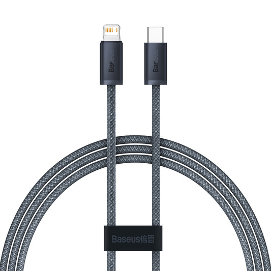 USB-C - Lightning Baseus Dynamic Series adat- és töltőkábel, 20W, 1m, szürke CALD000016