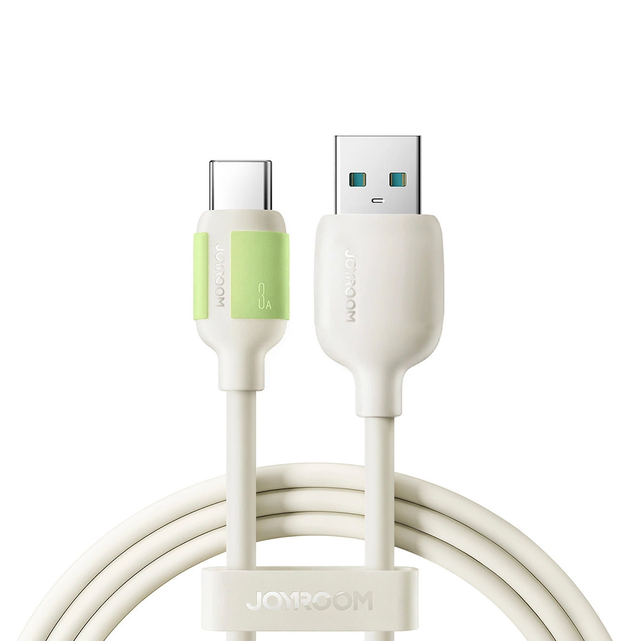 USB-A - USB-C Joyroom S-A53 adat- és töltőkábel, 18W, 1.2m, Bézs