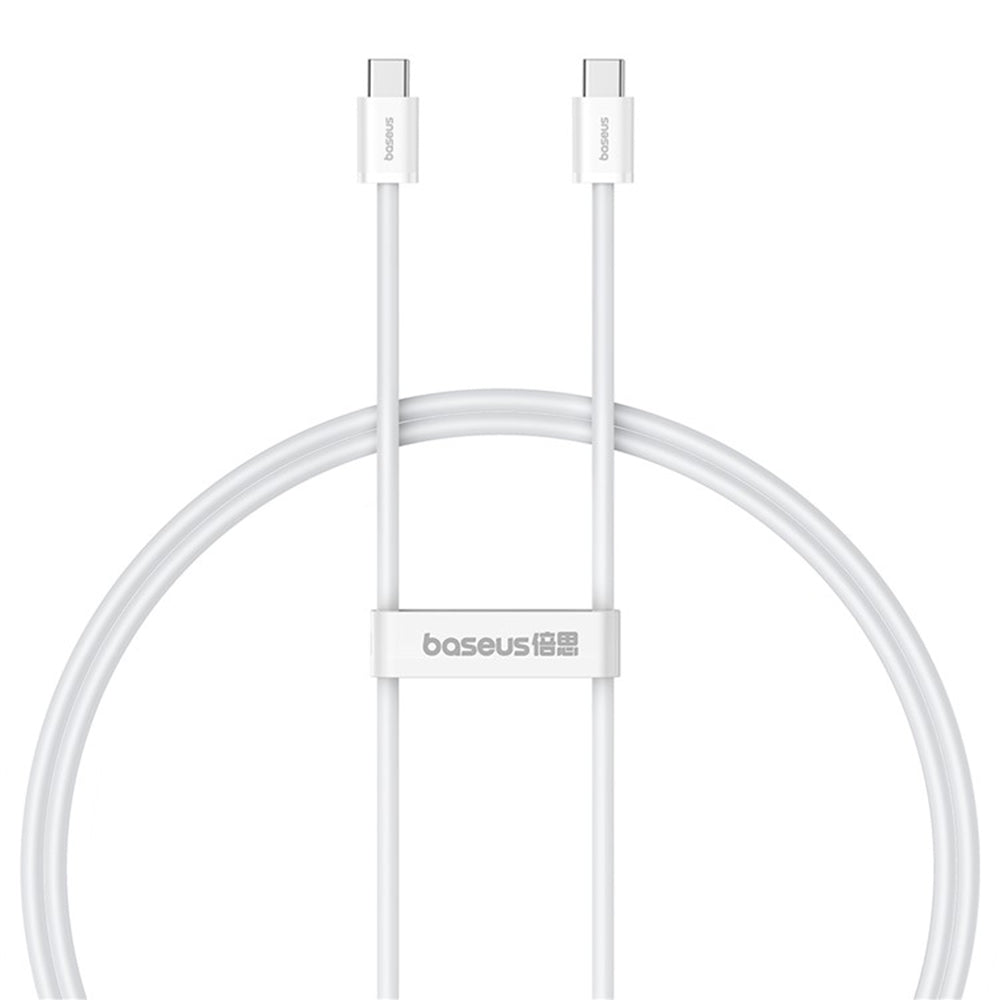USB-C - USB-C Baseus Superior Series 2 adat- és töltőkábel, 30W, 2m, Fehér P10365200211-01