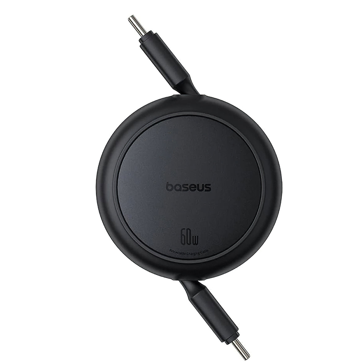 USB-C - USB-C Baseus Free2Pull Mini Retractable adat- és töltőkábel, 60W, 1m, Fekete P10364500111-01