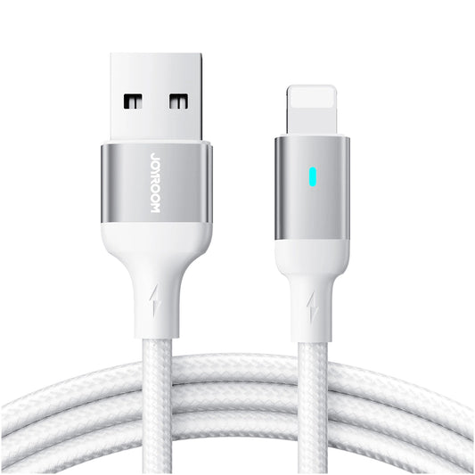 USB-A - Lightning Joyroom A10 adat- és töltőkábel, 18W, 1.2m, Fehér