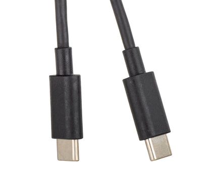 USB-A - USB-C HMD adat- és töltőkábel, 15W, 1m, Fekete 80300226H001