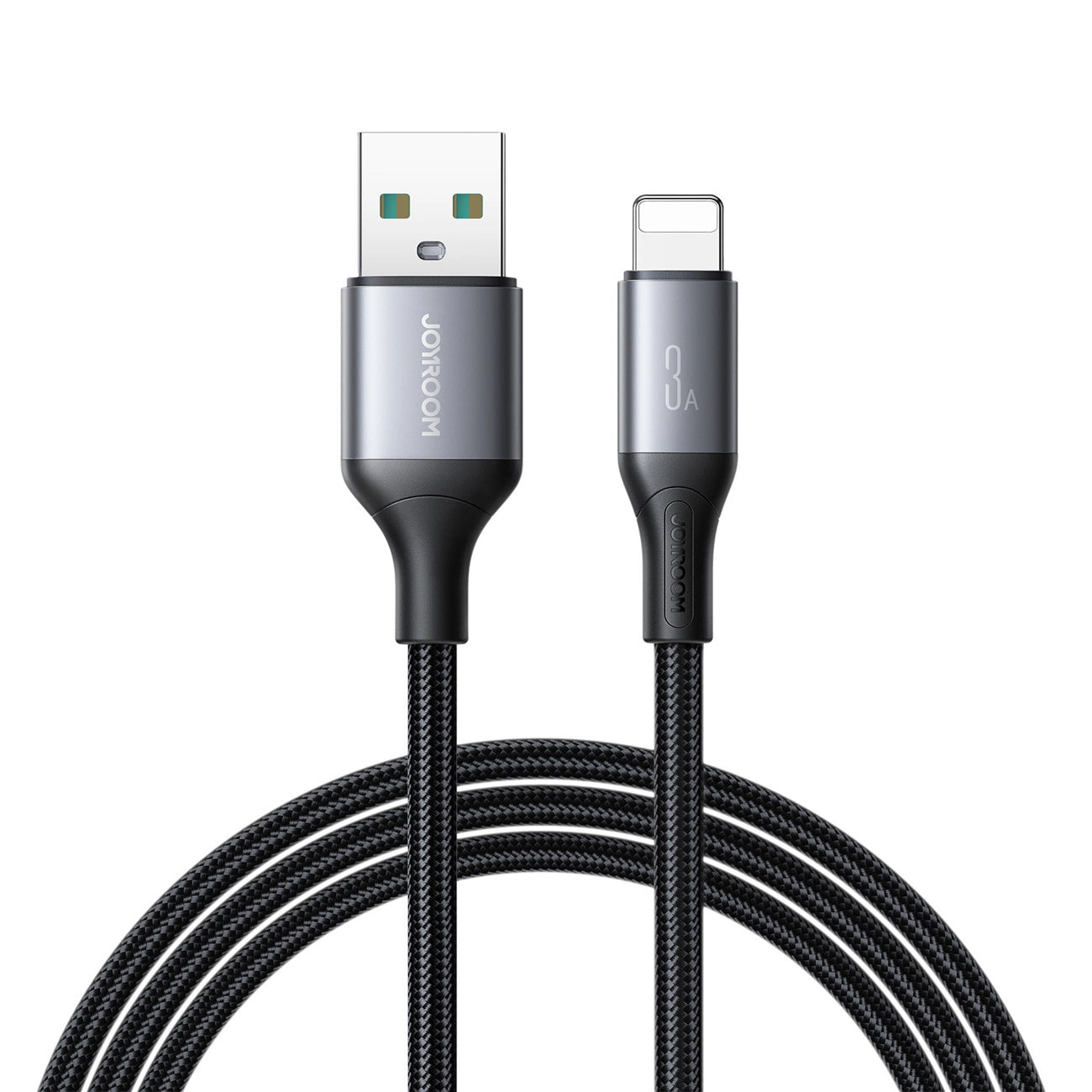 USB-A - Lightning Joyroom S-A28 Flash adat- és töltőkábel, 18W, 2m, Fekete
