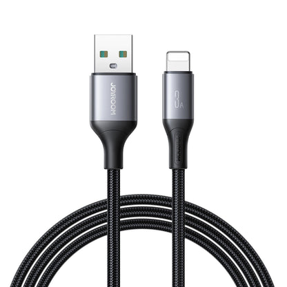 USB-A - Lightning Joyroom S-A28 Flash adat- és töltőkábel, 18W, 2m, Fekete