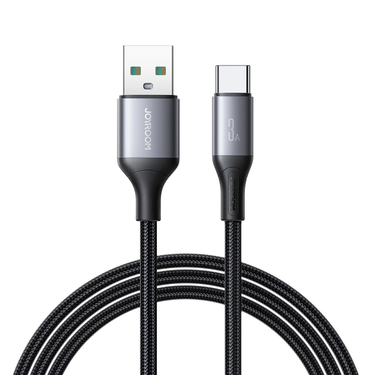 Adat- és Töltőkábel USB-A - USB-C Joyroom S-A28 Flash, 30W, 2m, Fekete