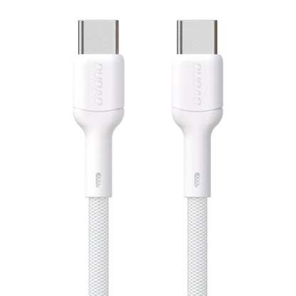 USB-C - USB-C Dudao L9C adat- és töltőkábel, 65W, 1m, Fehér