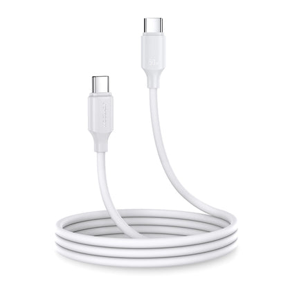 USB-C - USB-C adat- és töltőkábel Joyroom S-A9, 60W, 1m, Fehér