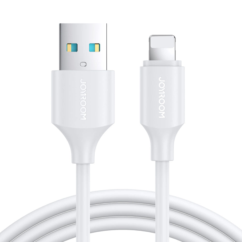 Adat- és Töltőkábel USB-A - Lightning Joyroom S-A9, 18W, 1m, Fehér