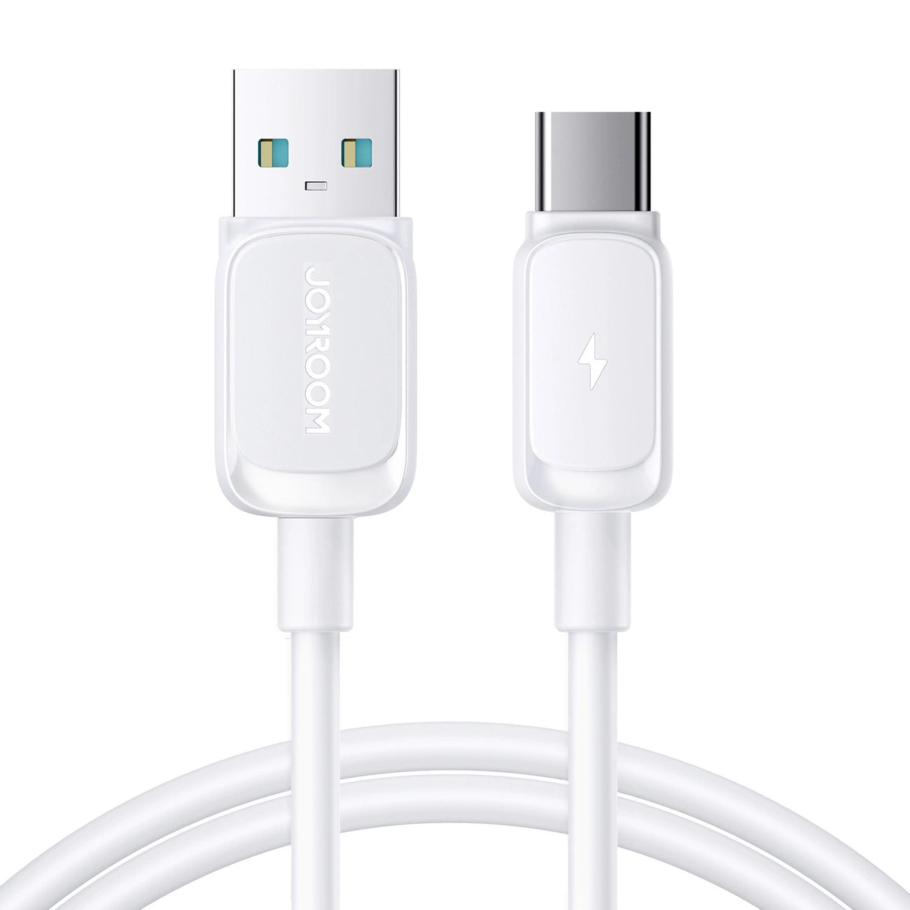 USB-A - USB-C Joyroom S-A14 adat- és töltőkábel, 20W, 1.2m, Fehér