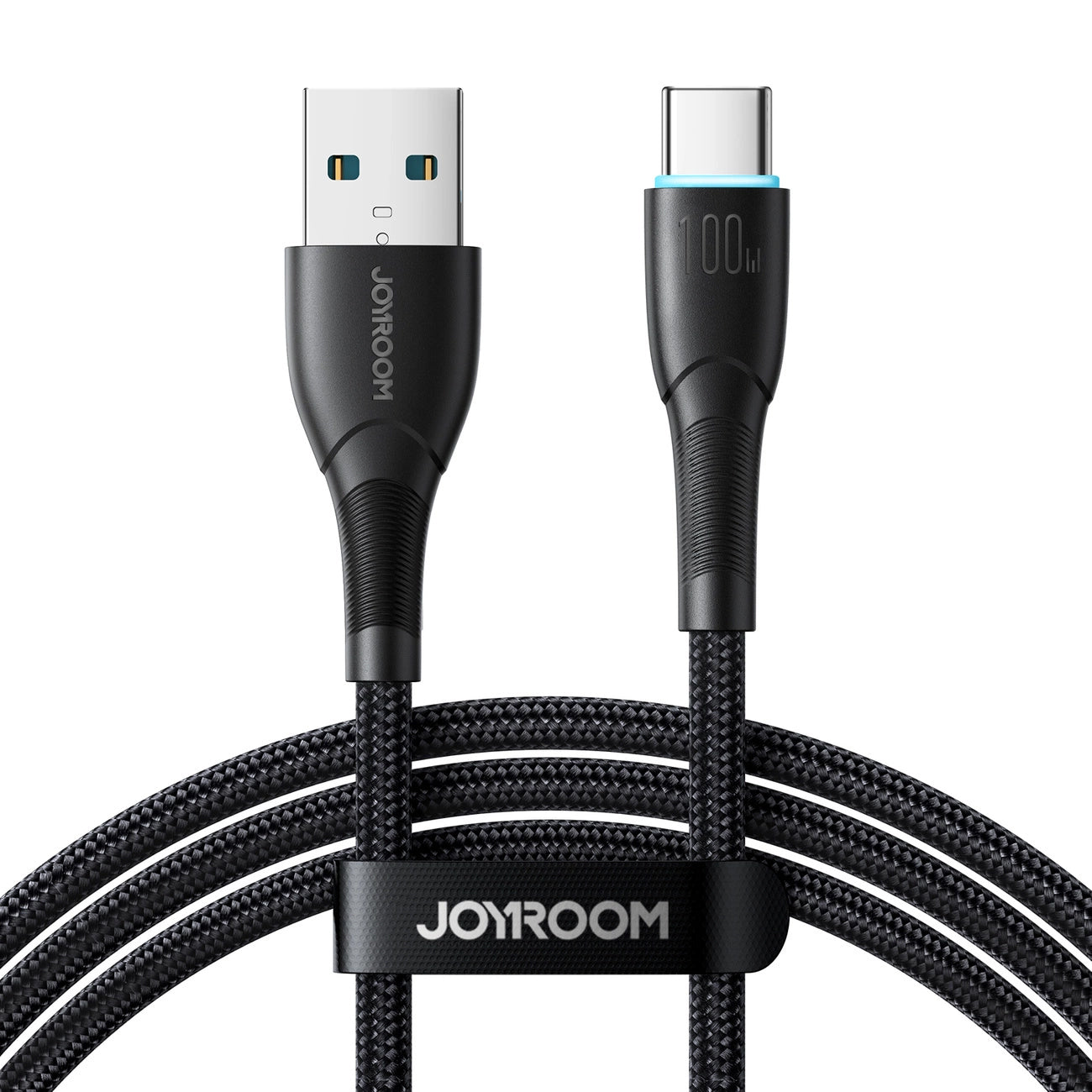 USB-A - USB-C adat- és töltőkábel Joyroom S-A32, 100W, 1m, Fekete