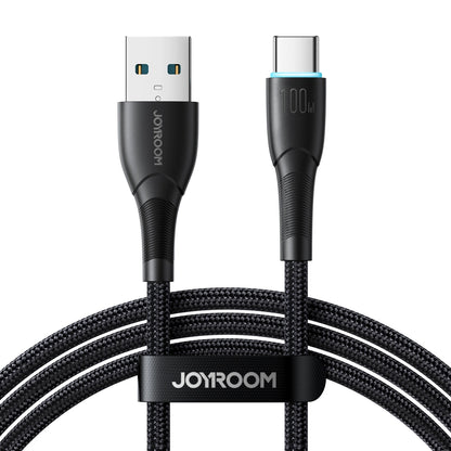 USB-A - USB-C adat- és töltőkábel Joyroom S-A32, 100W, 1m, Fekete