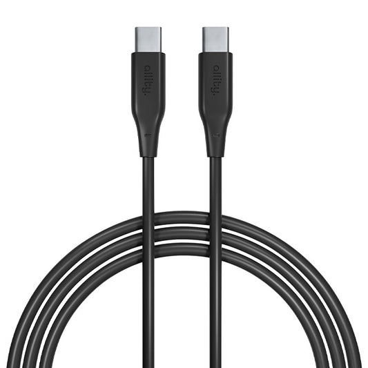 USB-C - USB-C Allity adat- és töltőkábel. AUC-02, 100W, 2m, Fekete