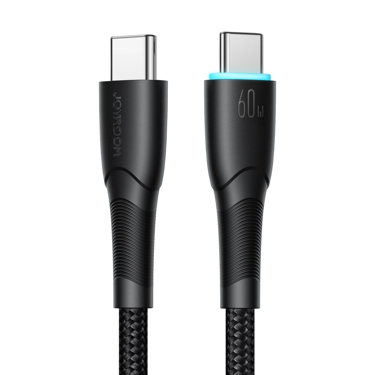USB-C - USB-C adat- és töltőkábel Joyroom S-A32, 60W, 1m, Fekete