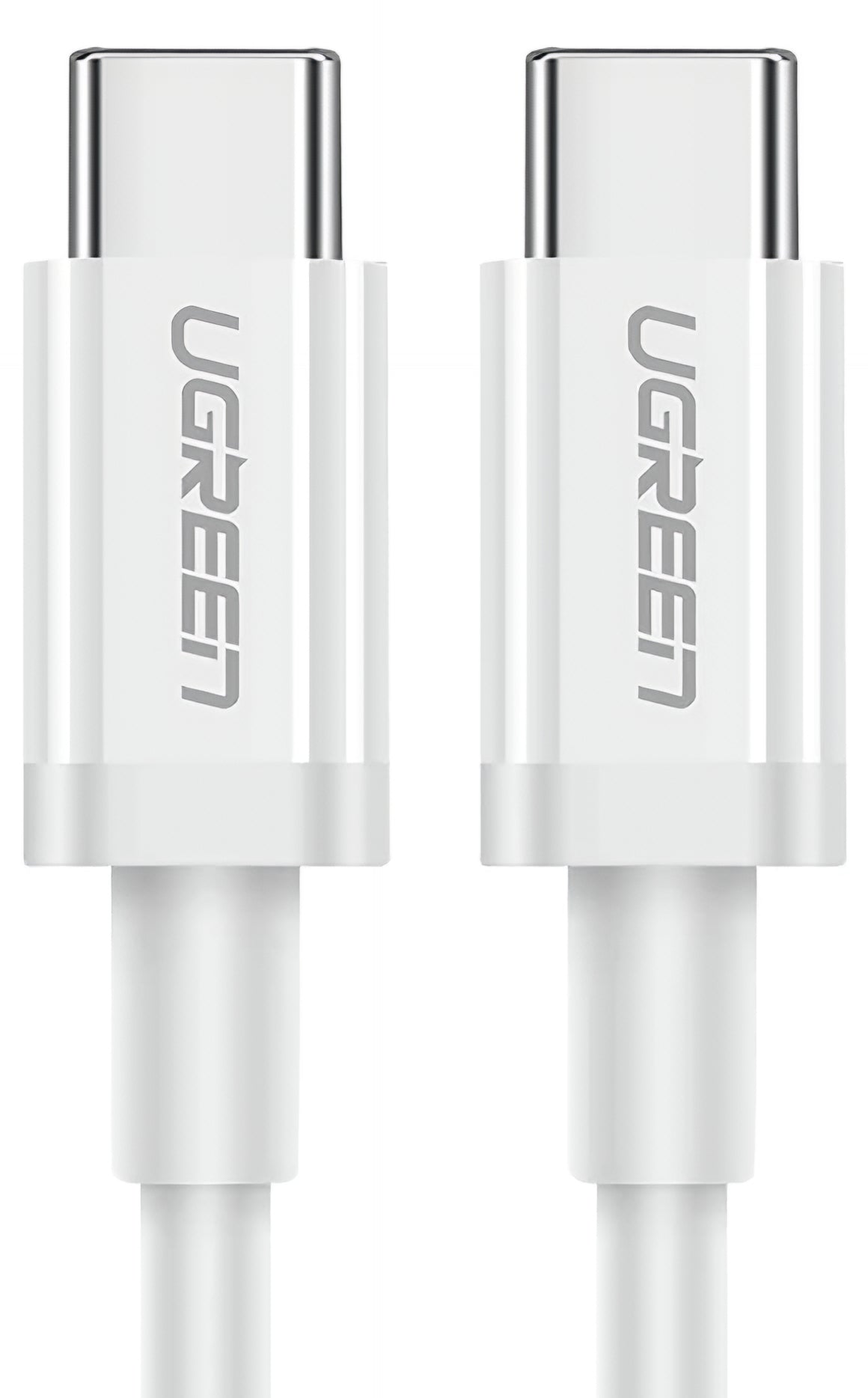 USB-C - USB-C adat- és töltőkábel UGREEN US264, 60W, 0,5m, Fehér