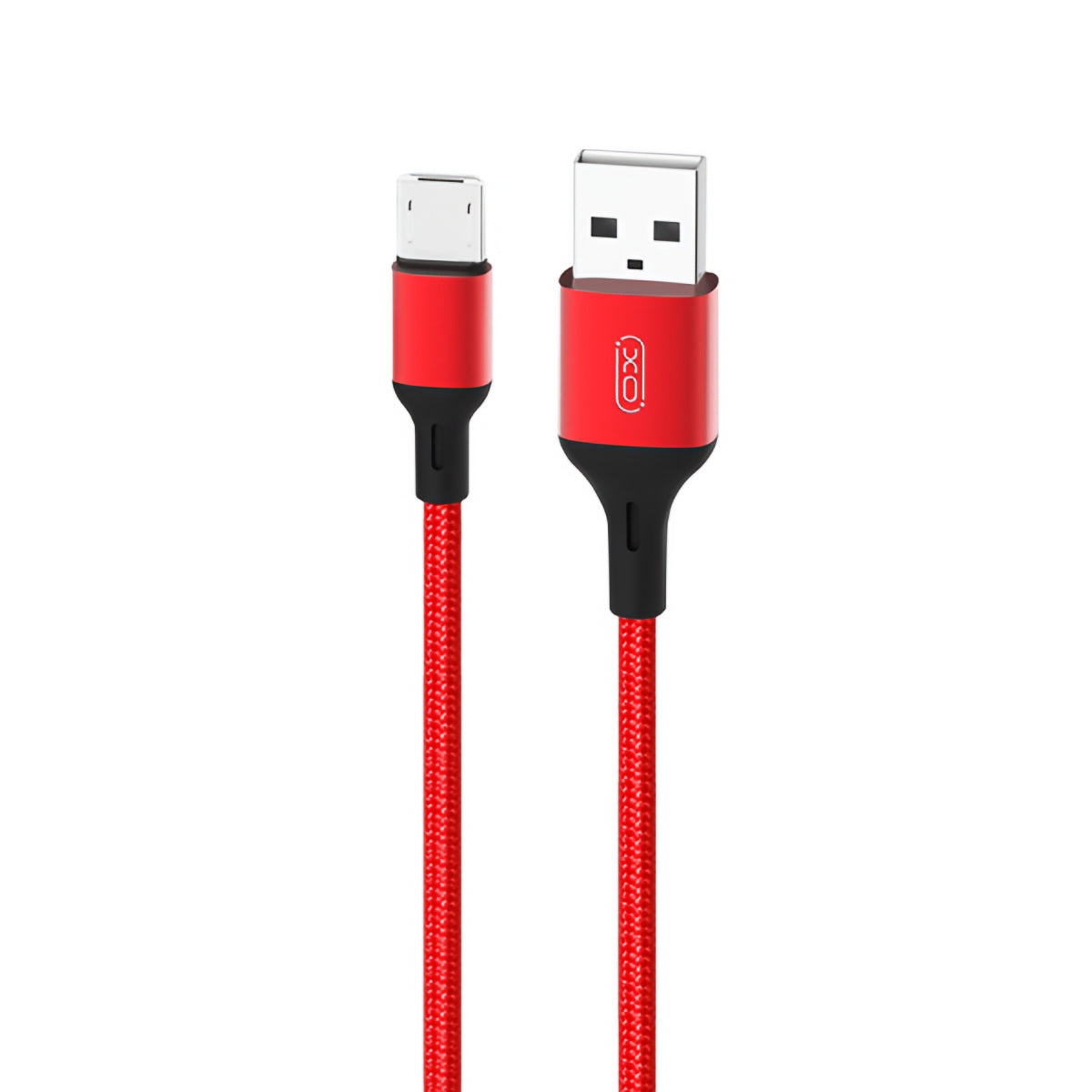 USB-A to microUSB Data and Charging Cable XO Design NB143, 18W, 1m, Red