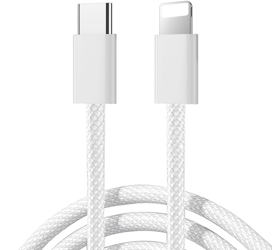 USB-C - Lightning Joyroom S-A45 adat- és töltőkábel, 30W, 1m, Fehér