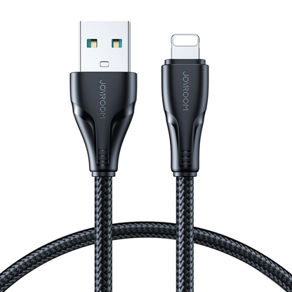 USB-A - Lightning Joyroom S-A11 adat- és töltőkábel, 18W, 1.2m, Fekete
