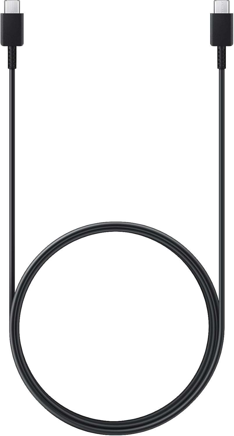 USB-C - USB-C Samsung EP-DN980BBE adat- és töltőkábel, 25W, 1m, Fekete GH39-02176A