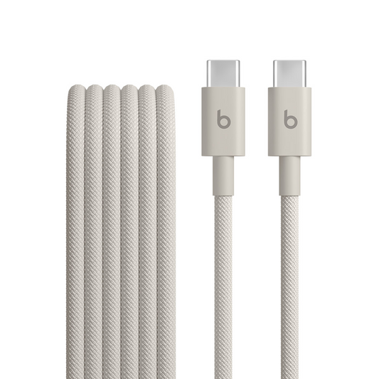 USB-C - USB-C Beats adat- és töltőkábel, 1,5m, bézs MDGD4ZM/A