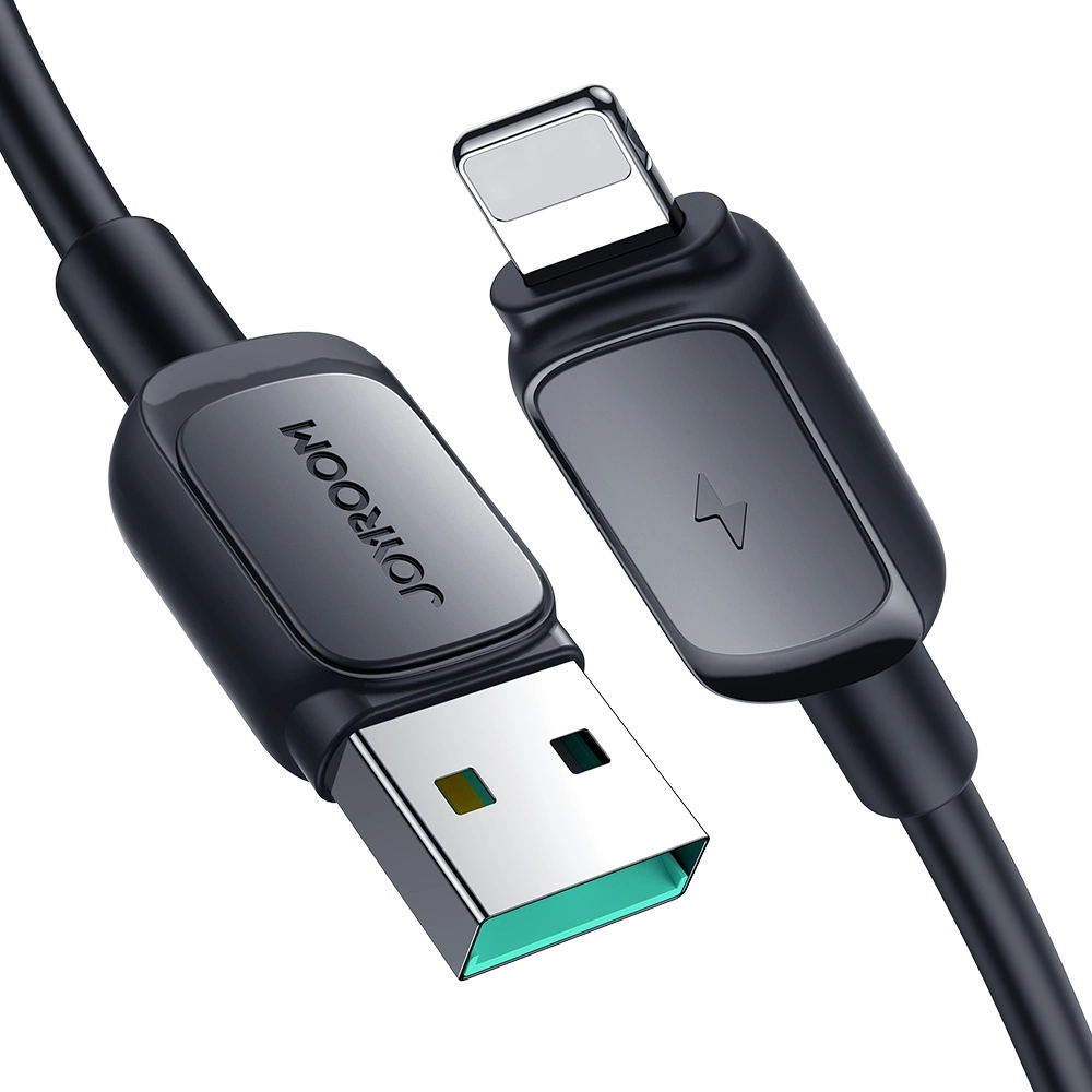USB-A - Lightning adat- és töltőkábel Joyroom S-A14, 18W, 1,2m, fekete