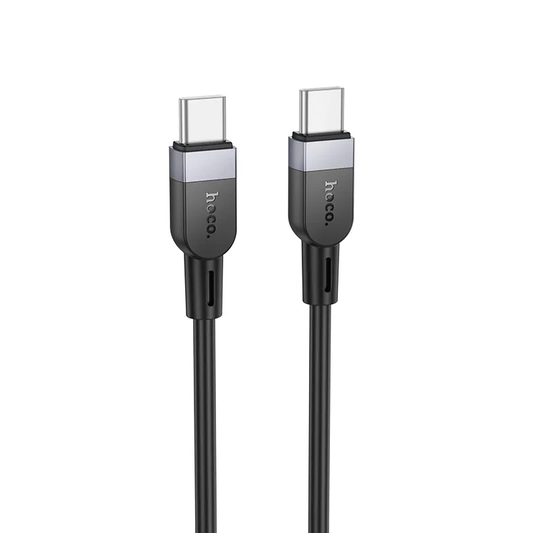 USB-C adat- és töltőkábel - USB-C HOCO X109, 60W, 3m, fekete