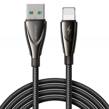 USB-A - Lightning adat- és töltőkábel Joyroom SA31-AL3, 18W, 1,2m, fekete