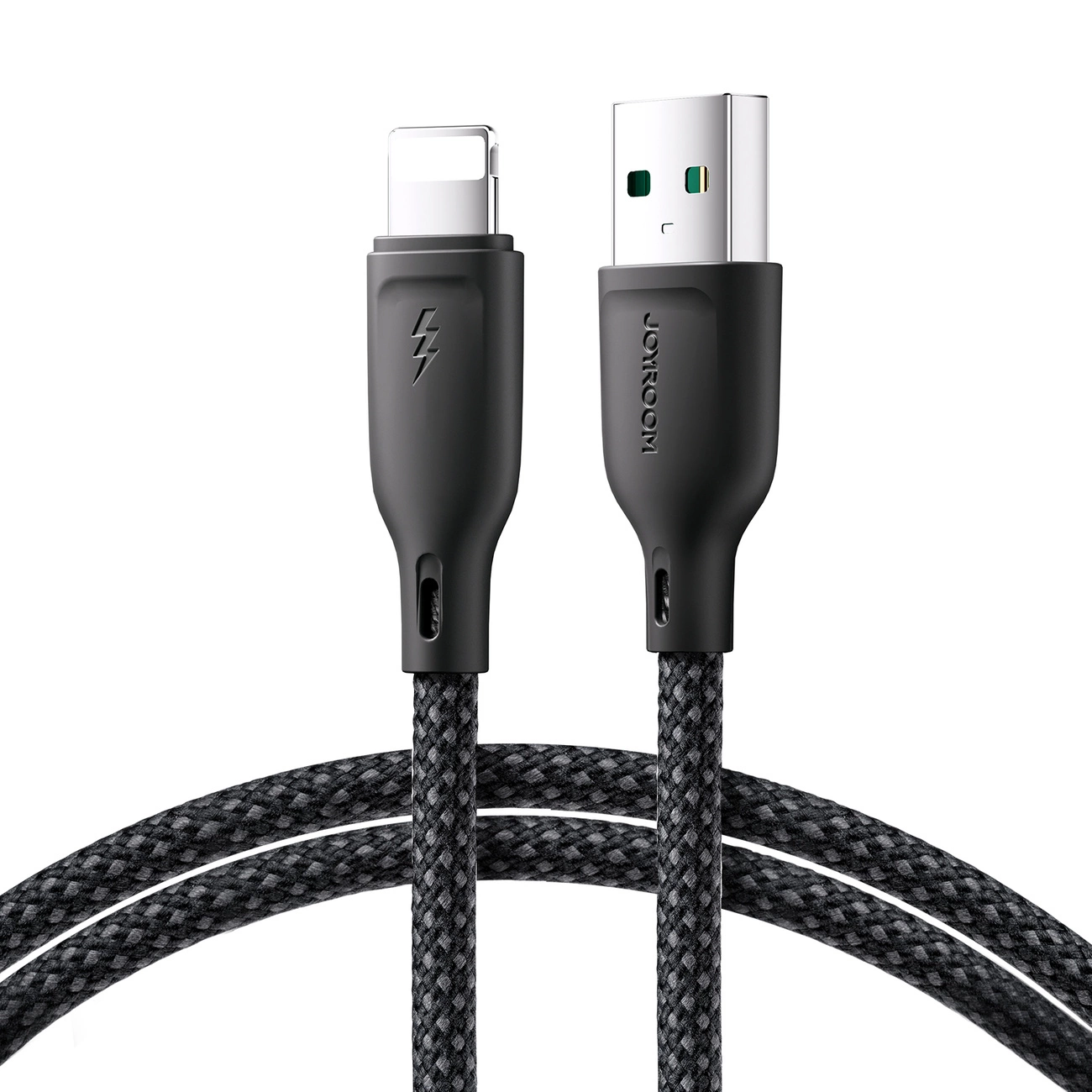 USB-A - Lightning adat- és töltőkábel Joyroom S-A34, 18W, 1m, fekete