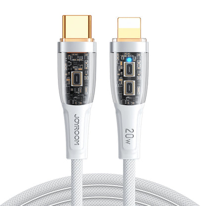 USB-C - Lightning adat- és töltőkábel Joyroom S-CL020A3, 20W, 1,2m, fehér
