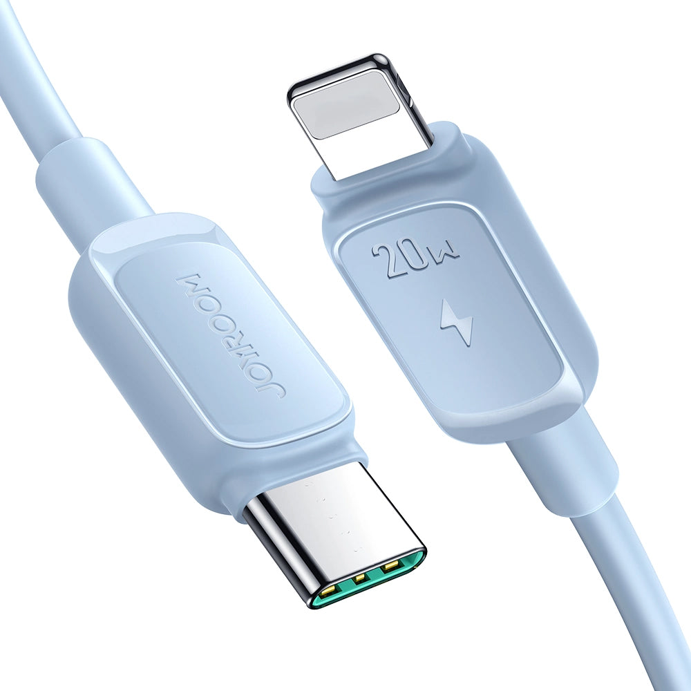 USB-C to Lightning Data and Charging Cable Joyroom S-A14, 20W, 1.2m, Blue