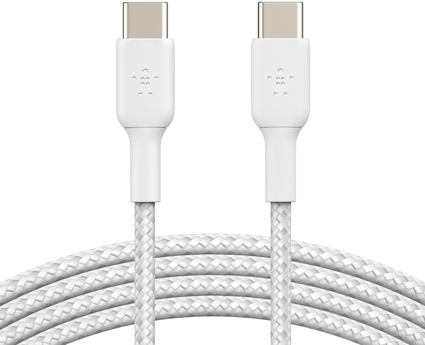 USB-C adat- és töltőkábel - USB-C Belkin BoostCharge Pro, 60W, 2m, Fehér CAB004bt2MWH