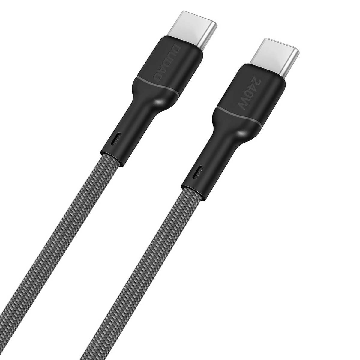 USB-C adat- és töltőkábel - USB-C Dudao L9C Max, 240W, 1,2m, fekete