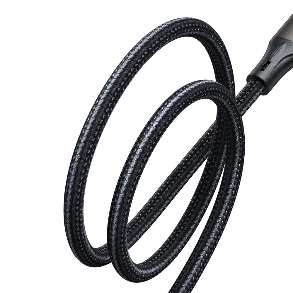 USB-C - USB-C adatkábel és töltő Joyroom S-A25 Light-Speed, 100W, 1.2m, Fekete