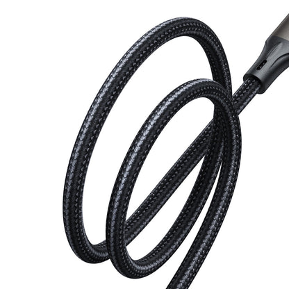 USB-C - USB-C adatkábel és töltő Joyroom S-A25 Light-Speed, 100W, 1.2m, Fekete