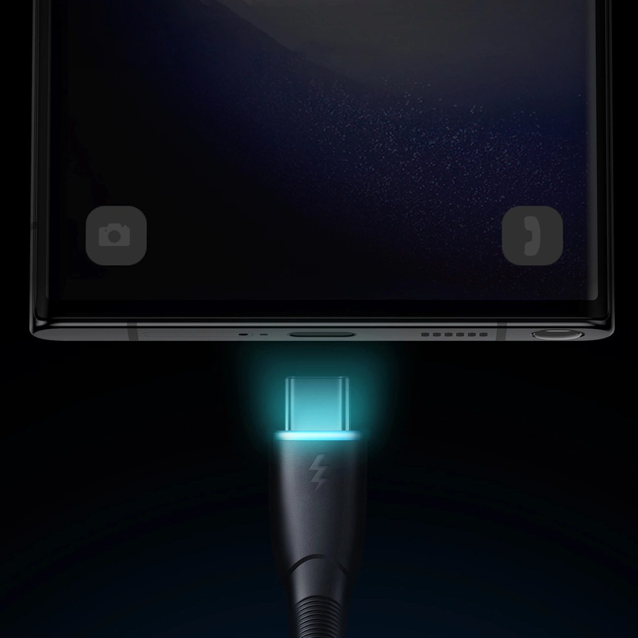 USB-A - USB-C Joyroom S-A32 adat- és töltőkábel, 18W, 1m, Fekete
