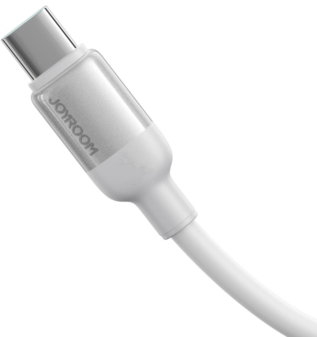 USB-A to USB-C Data and Charging Cable Joyroom S-A62 Lively, 18W, 1.2m, White