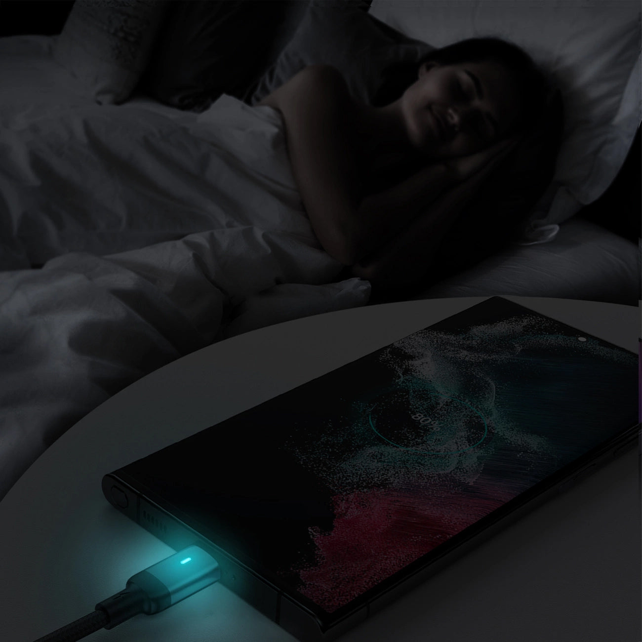 USB-A - USB-C Joyroom A10 adat- és töltőkábel, 18W, 1.2m, Fekete
