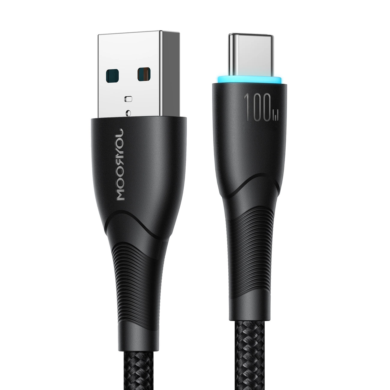 USB-A - USB-C adat- és töltőkábel Joyroom S-A32, 100W, 1m, Fekete