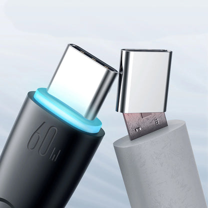USB-C - USB-C adat- és töltőkábel Joyroom S-A32, 60W, 1m, Fekete