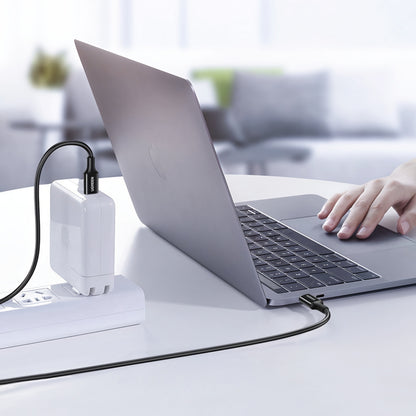 USB-C - USB-C adat- és töltőkábel UGREEN US300, 100W, 2m, Fehér