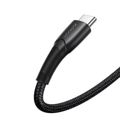 USB-C - USB-C adat- és töltőkábel Joyroom S-A32, 60W, 1m, Fekete