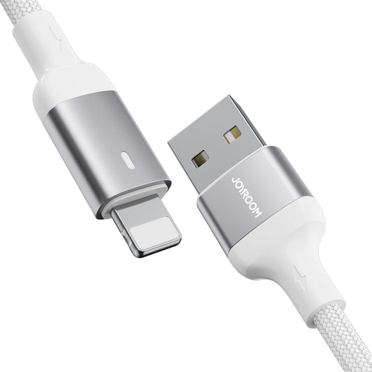 USB-A - Lightning Joyroom A10 adat- és töltőkábel, 18W, 1.2m, Fehér