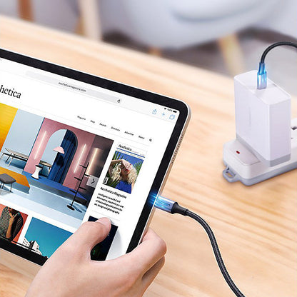 USB-C - USB-C UGREEN US316 adat- és töltőkábel, 100W, 2m, szürke