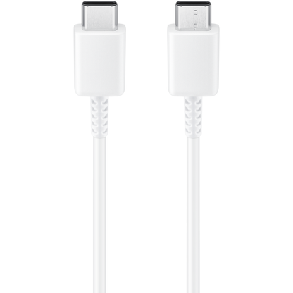 USB-C - USB-C Samsung EP-DN980BWE adat- és töltőkábel, 25W, 1m, Fehér GH39-02115A